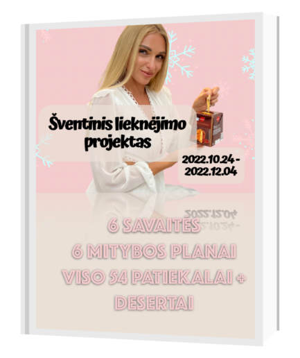 Šventinis lieknėjimo projektas Mityba